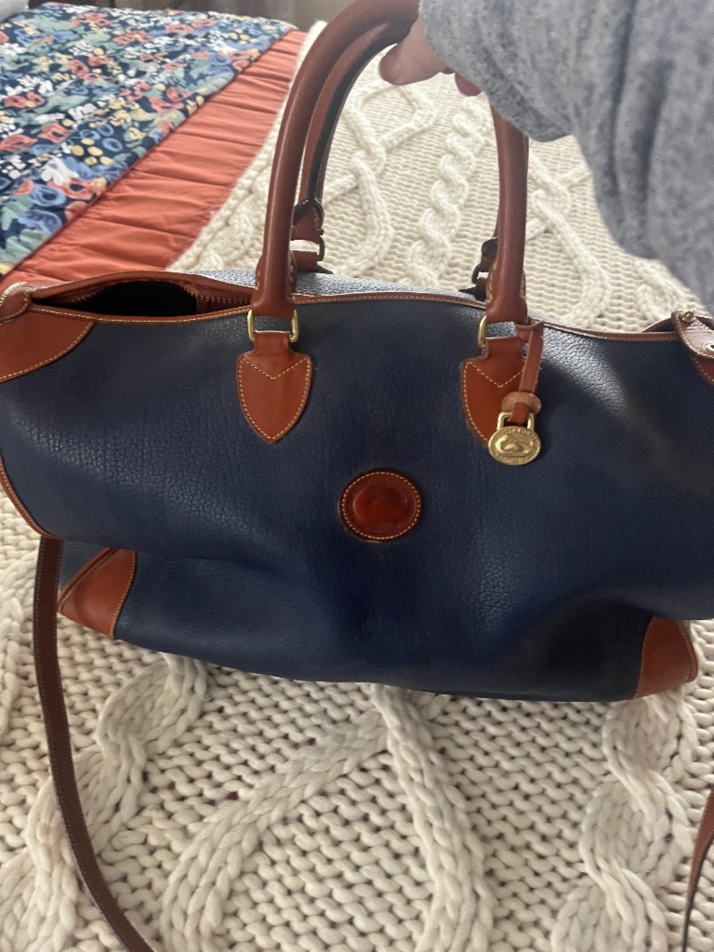 Doney & Bourke Leather Weekender